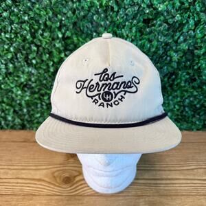 Los Hermanos Ranch Decky Lightweight Snapback Hat Cap